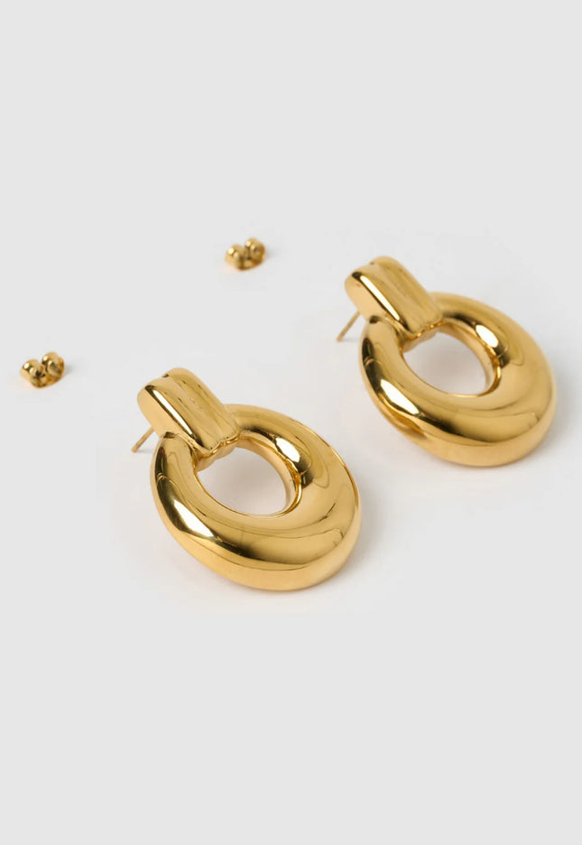 Power Loop Earrings – Bold, Rounded, Unapologetically You