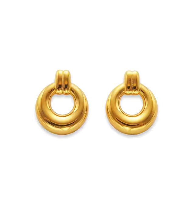 Power Loop Earrings – Bold, Rounded, Unapologetically You
