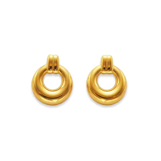 Power Loop Earrings – Bold, Rounded, Unapologetically You