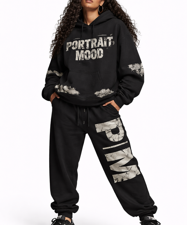 The PM Grunge Portrait Hoodie
