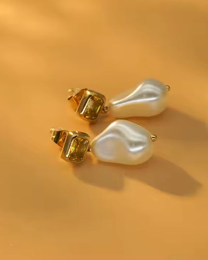 Ocean Aura Drop Earrings
