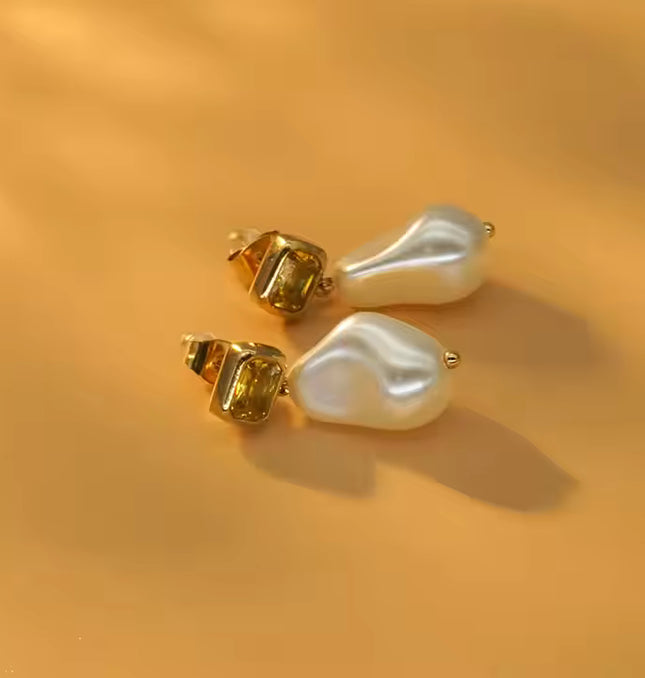 Ocean Aura Drop Earrings