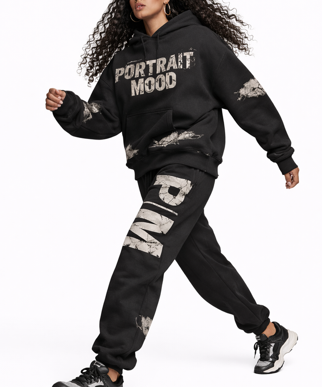 The PM Grunge Portrait Hoodie