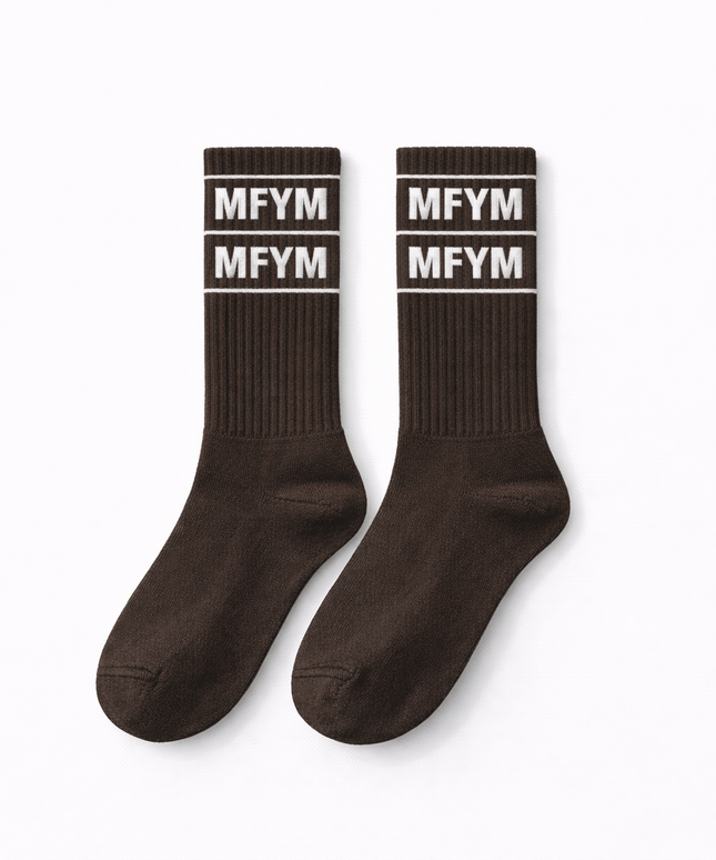The MFYM Graphic Crew Sock