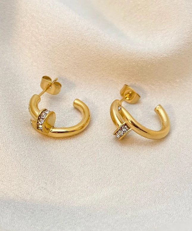 LUMI CLOU INSPIRED LINK HOOPS