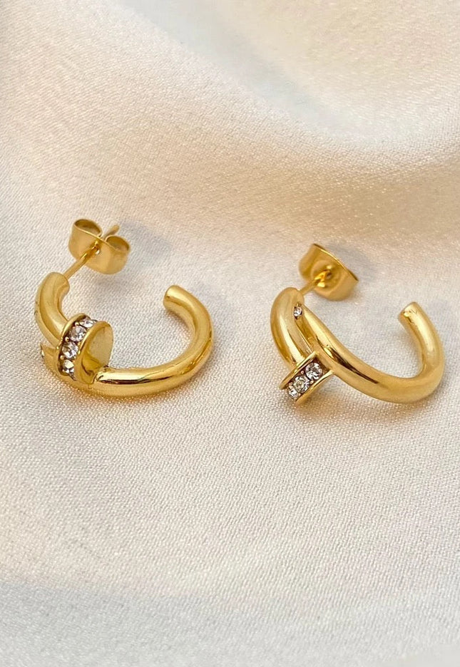 LUMI CLOU INSPIRED LINK HOOPS