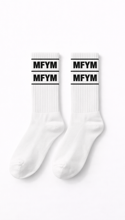 The MFYM Graphic Crew Sock