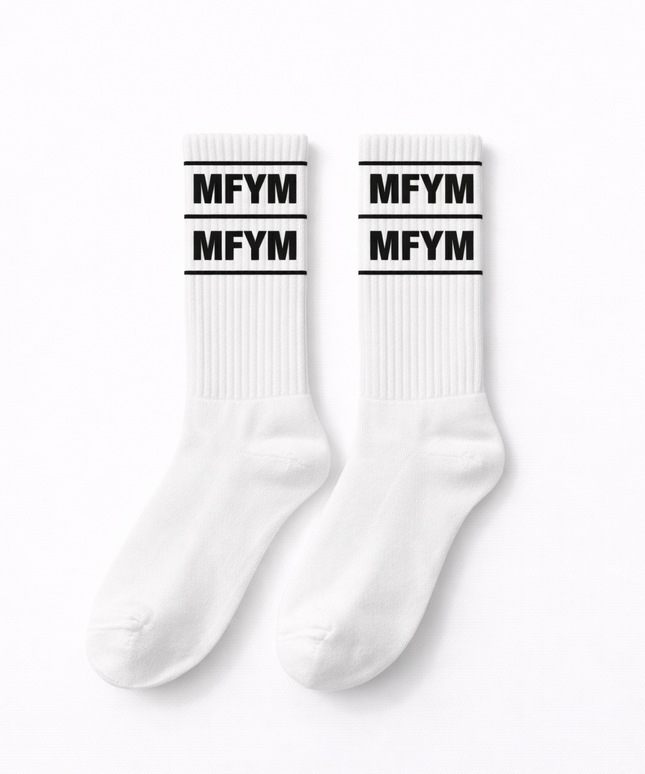 The MFYM Graphic Crew Sock