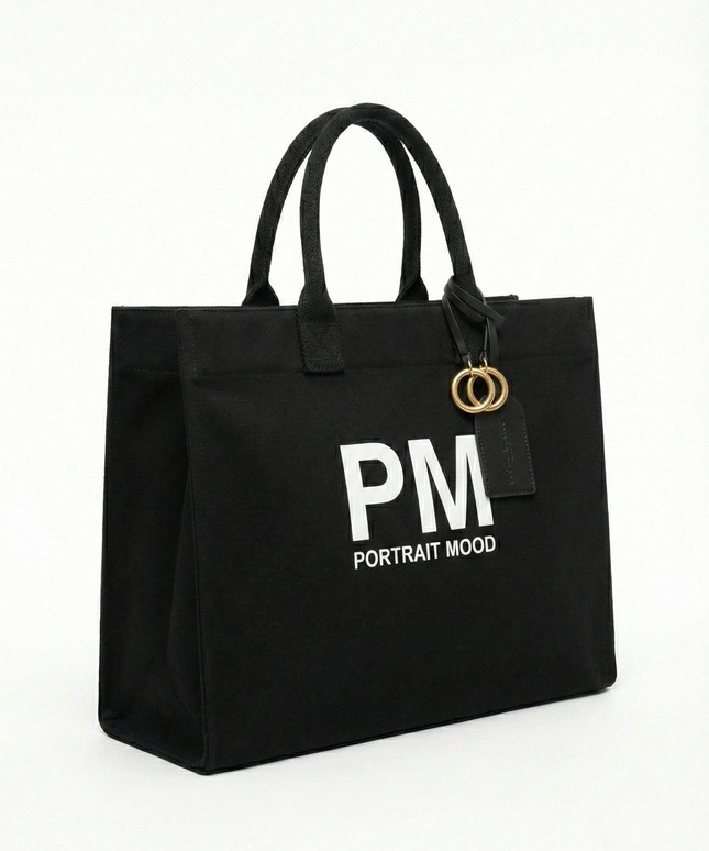 The P|M Studio Utility Tote - Noir Edition