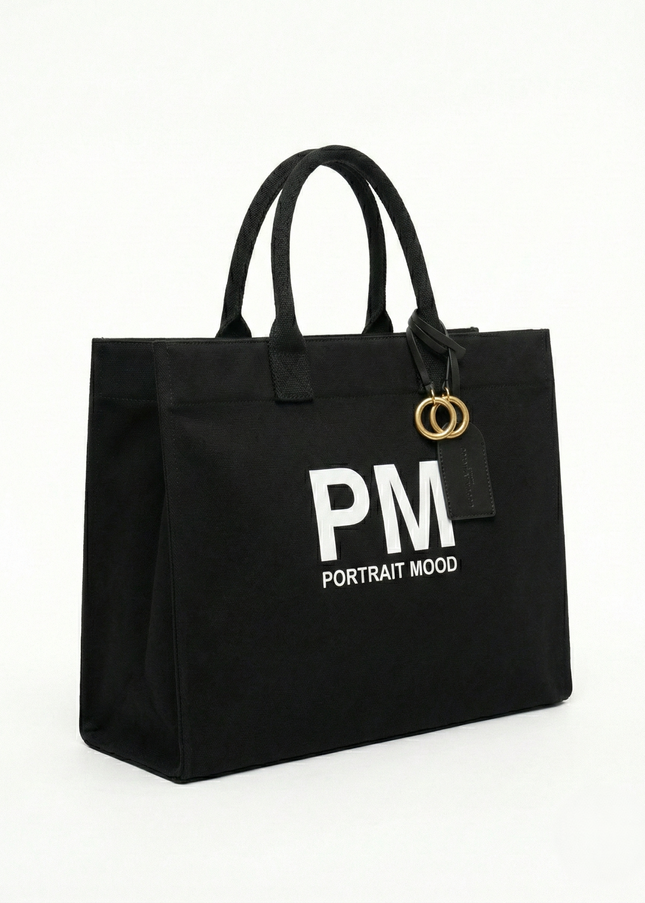 The P|M Studio Utility Tote - Noir Edition