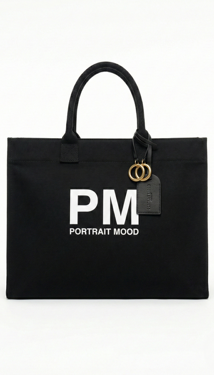 The P|M Studio Utility Tote - Noir Edition