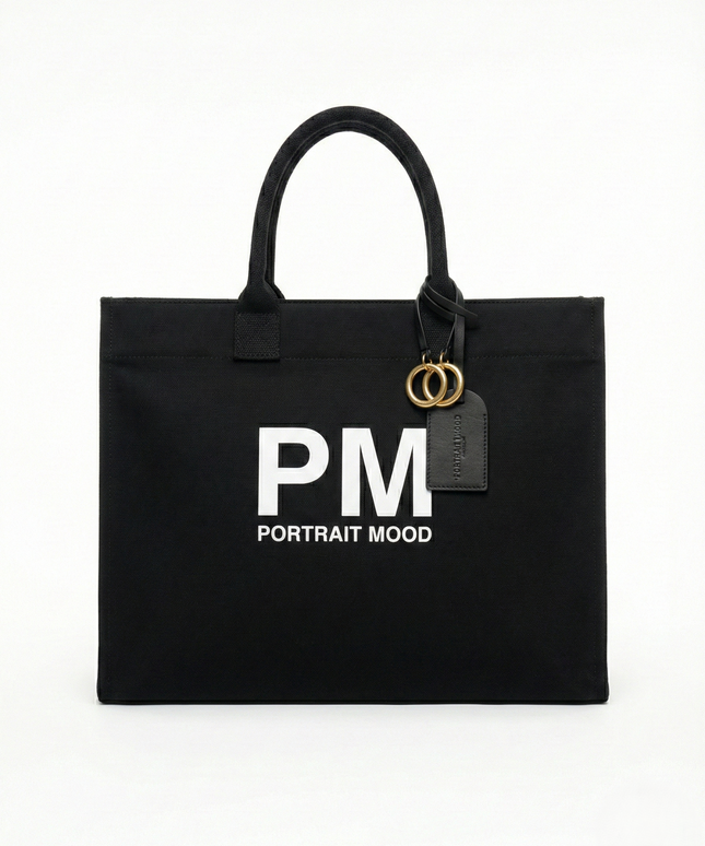 The P|M Studio Utility Tote - Noir Edition