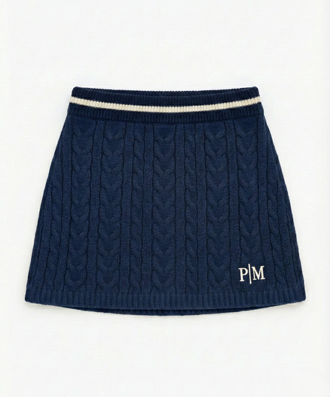 The PM Heritage Cable Knit Skirt