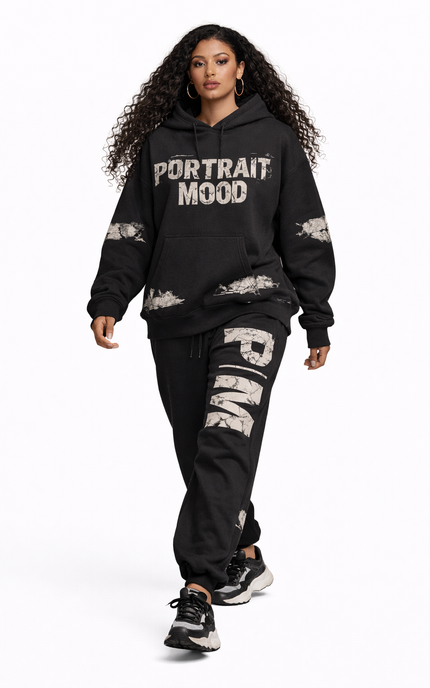 The PM Grunge Portrait Hoodie