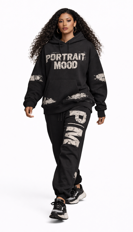 The PM Grunge Portrait Hoodie
