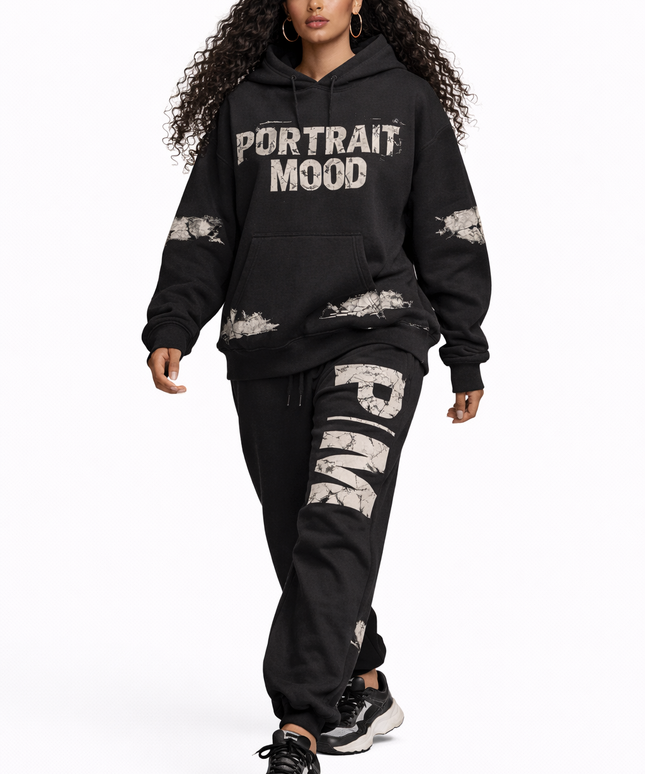 The PM Grunge Portrait Hoodie