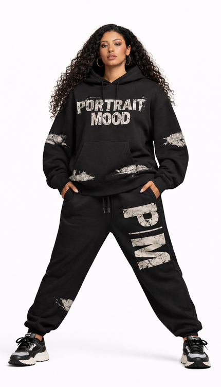 The PM Grunge Portrait Hoodie