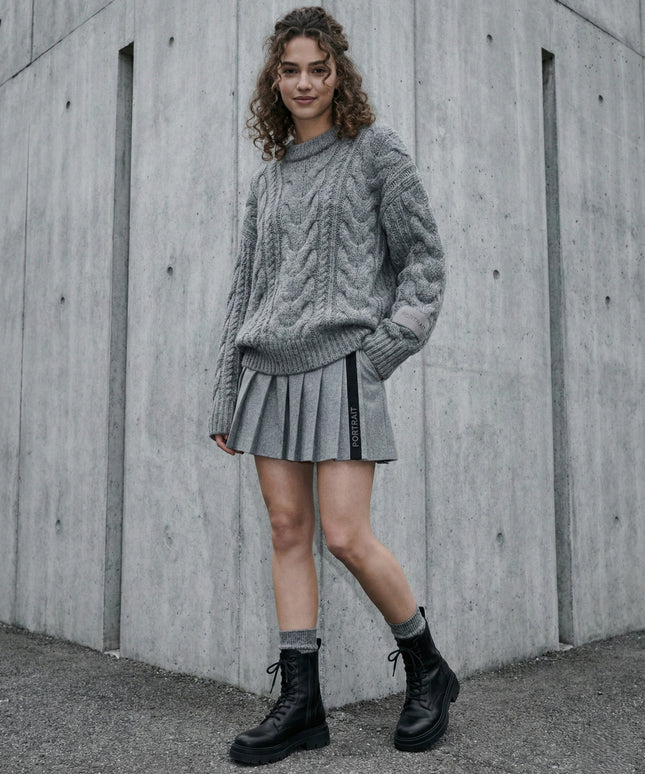 Premium Cable Knit Sweater