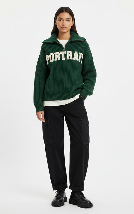 The PM Varsity Heritage Quarter-Zip