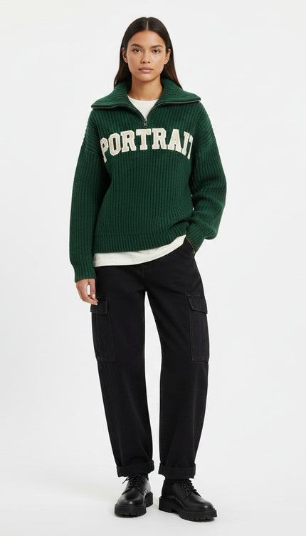 The PM Varsity Heritage Quarter-Zip