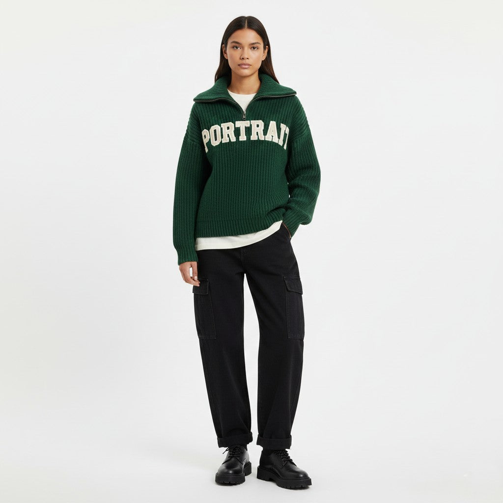 The PM Varsity Heritage Quarter-Zip
