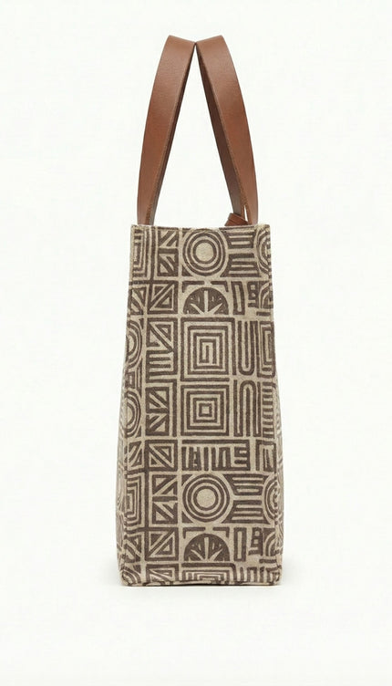 The Maison Signature Tote – PMA Heritage Pattern