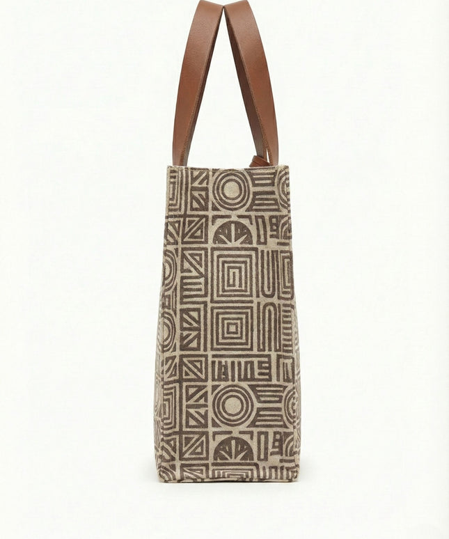 The Maison Signature Tote – PMA Heritage Pattern