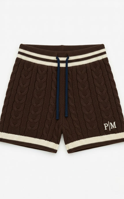 The PM Heritage Cable Knit Short