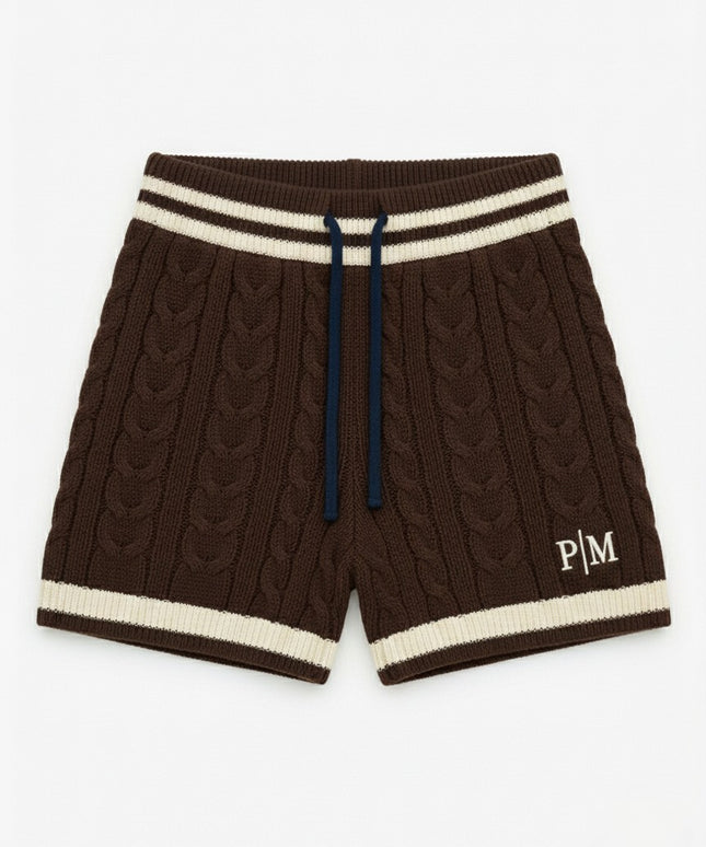 The PM Heritage Cable Knit Short