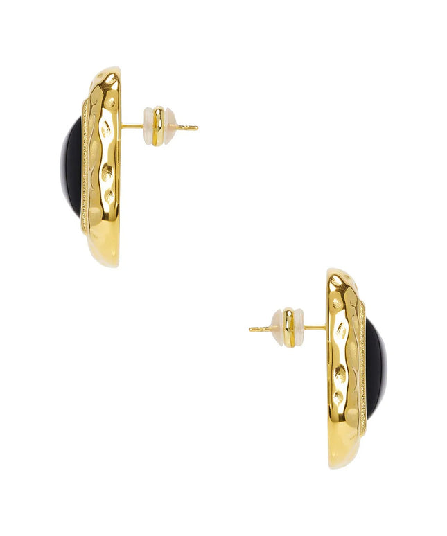 SOLAR AURA EARRINGS In Solid Non-Tarnish Stainless Steel With 18K Gold-Plate