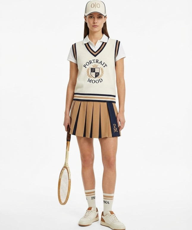 P|M – Heritage Pleated Skirt