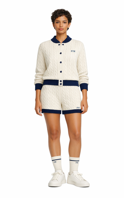 The PM Heritage Cable Knit Short