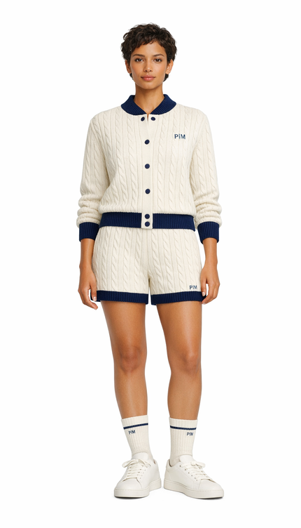 The PM Heritage Cable Knit Short