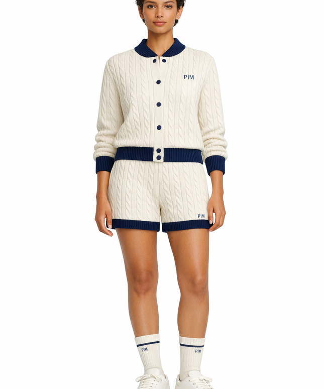 The PM Heritage Cable Knit Short