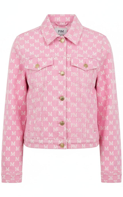 The PM Bubblegum Monogram Trucker