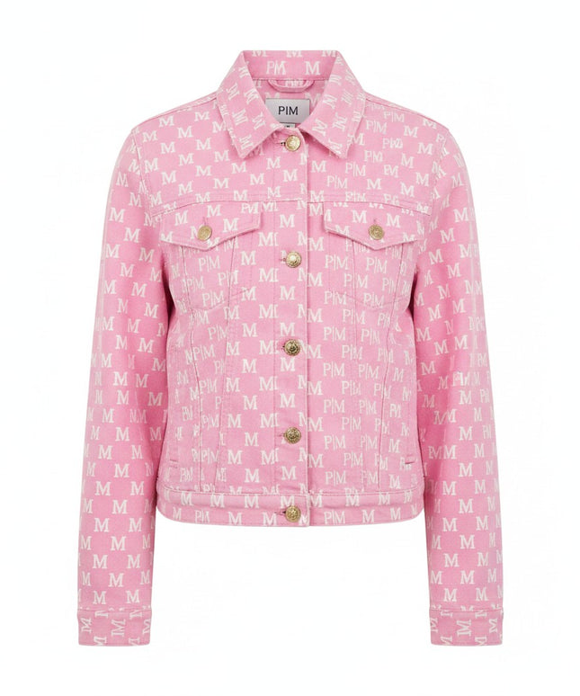 The PM Bubblegum Monogram Trucker