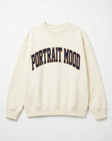 PORTRAIT MOOD™ Varsity Crest Sweatshirt