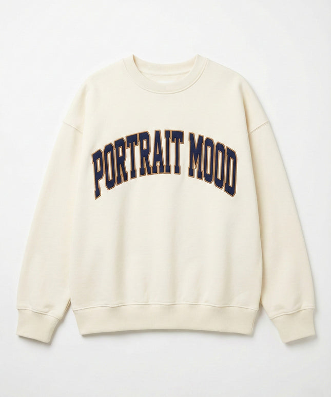 PORTRAIT MOOD™ Varsity Crest Sweatshirt