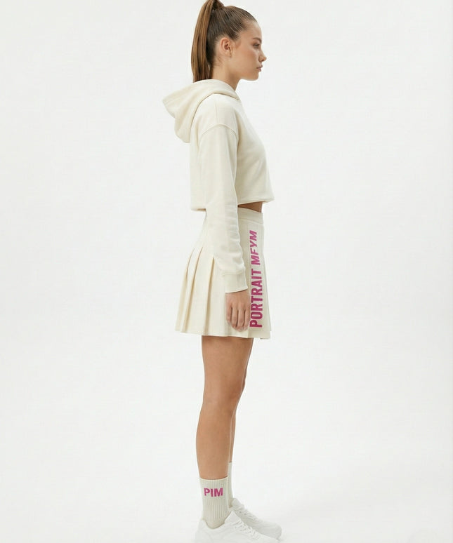 THE IVORY PINK MOOD PLEATED SET