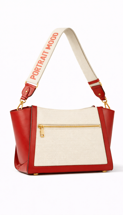 P|M ROUGE BLEND  Shoulder Bag - Cherry & Cream Sport Edition