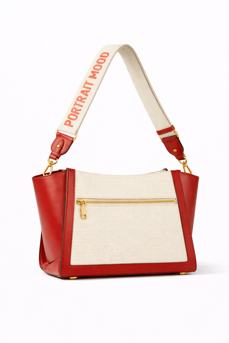 P|M SCANDAL Shoulder Bag - Cherry & Cream Sport Edition