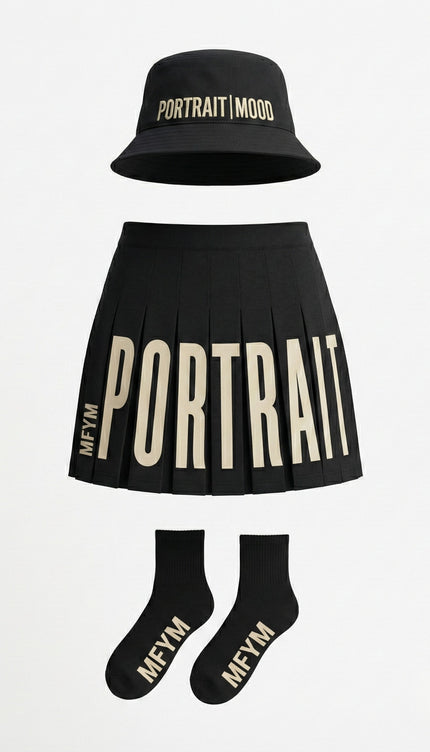 THE STATEMENT IDENTITY SKIRT SET (T-SHIRT AND SKIRT)