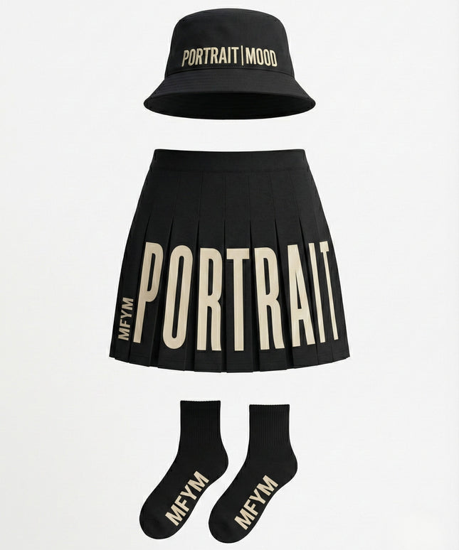 THE STATEMENT IDENTITY SKIRT SET (T-SHIRT AND SKIRT)