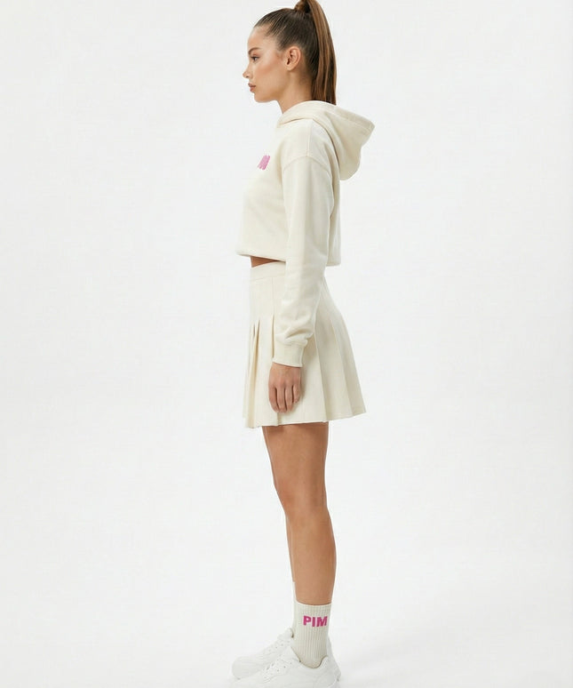 THE IVORY PINK MOOD PLEATED SET