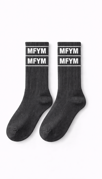 The MFYM Graphic Crew Sock
