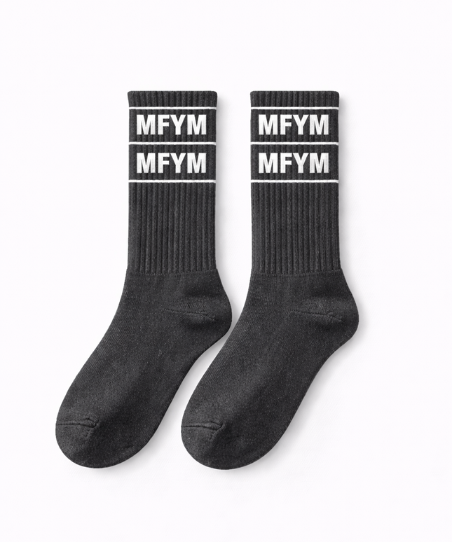 The MFYM Graphic Crew Sock