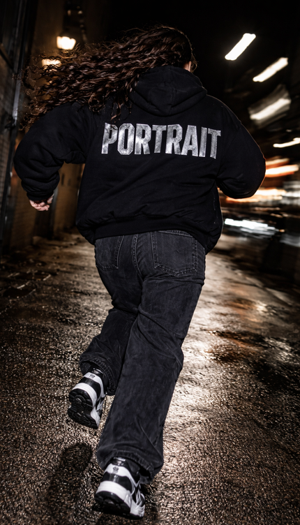 The PM Grunge Portrait Hoodie