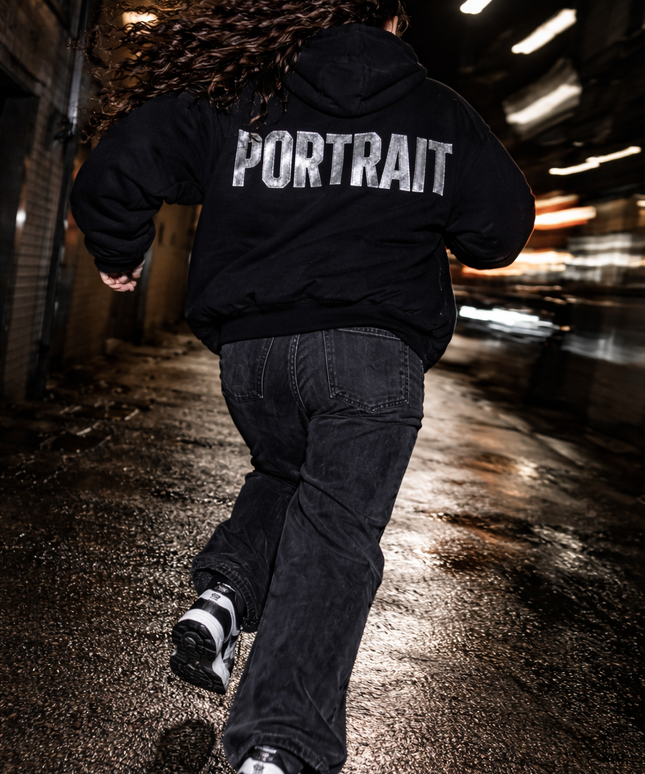 The PM Grunge Portrait Hoodie
