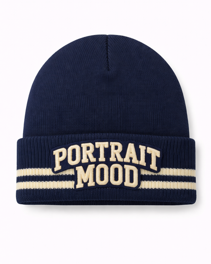 The Portrait Mood Varsity Beanie