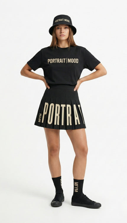 THE STATEMENT IDENTITY SKIRT SET (T-SHIRT AND SKIRT)